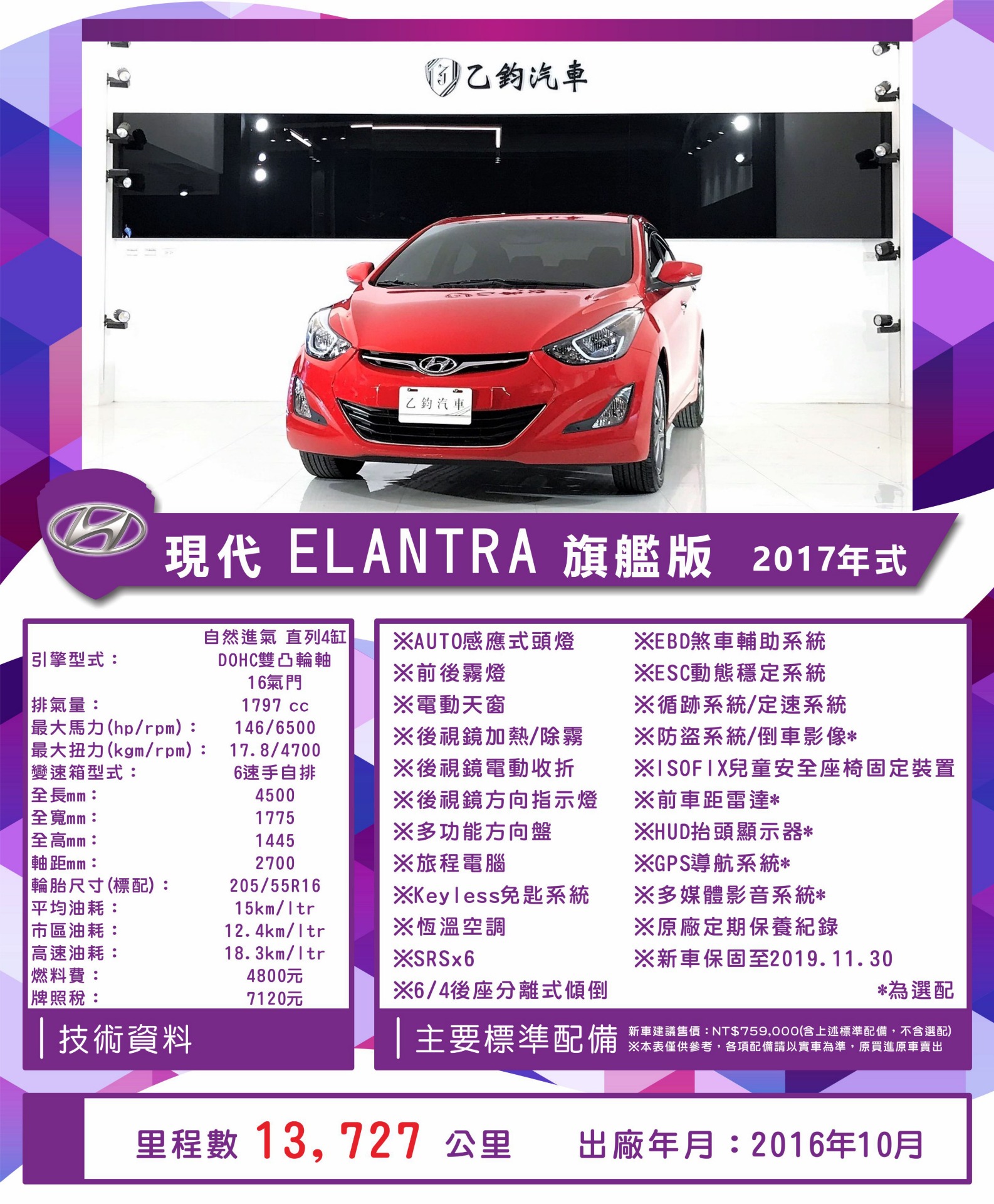 在庫車輛 Yijiun7